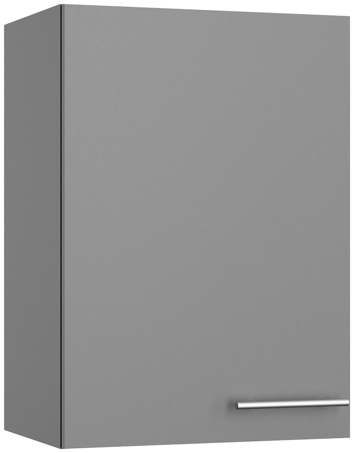 KÜCHENLEERBLOCK 270 cm   in Grau  - Edelstahlfarben/Anthrazit, Basics, Holzwerkstoff/Metall (270cm) - Optifit