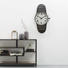 Wanduhr ca. 87 cm hoch Grau - Grau, Metall (87/47/6cm) Wanduhr ca. 87 cm hoch Grau - Grau, Metall (87/47/6cm)