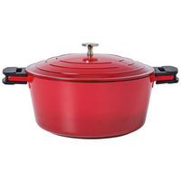 SCHMORTOPF Keramika Red 6.8 l  - Rot, KONVENTIONELL, Metall (28cm) - Kelomat