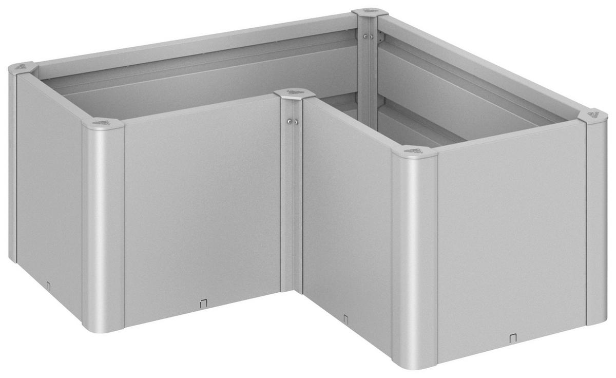 HOCHBEET Belvedere  - Silberfarben, Basics, Metall (102/102cm) - Biohort