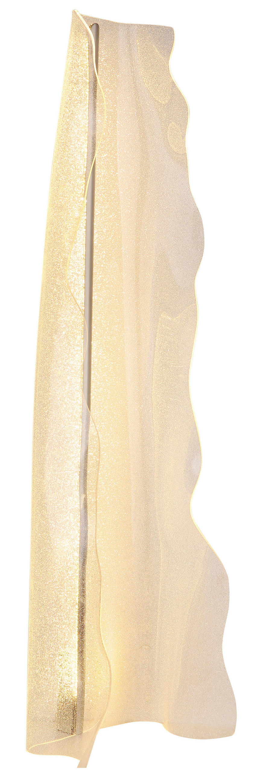 LED-STEHLEUCHTE - Klar, Design, Kunststoff/Metall (30/47/150cm) - Globo