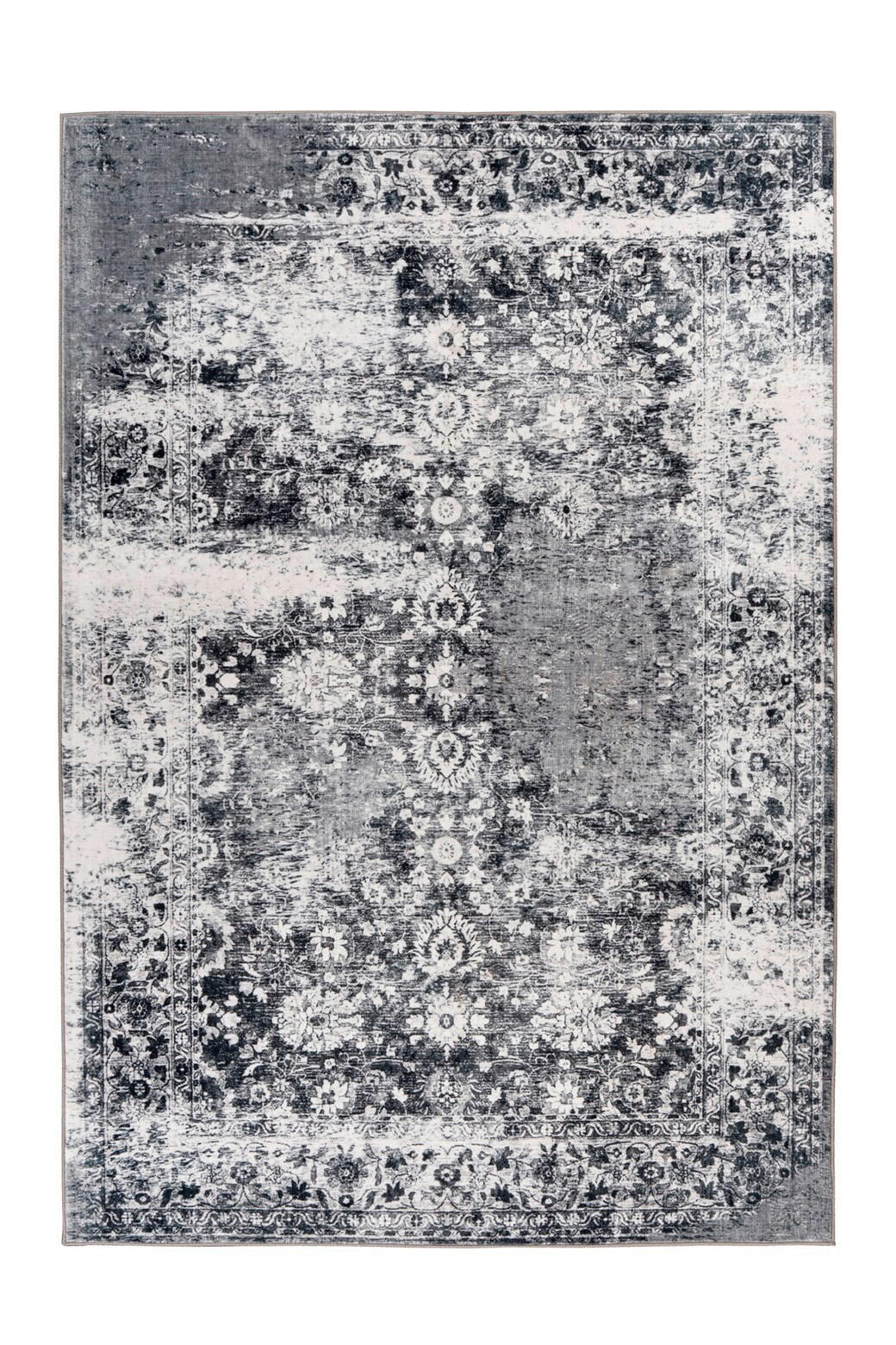 FLACHWEBETEPPICH 200/290 cm Saphira 400 Grau Grau  - Grau, KONVENTIONELL, Textil (200/290cm)
