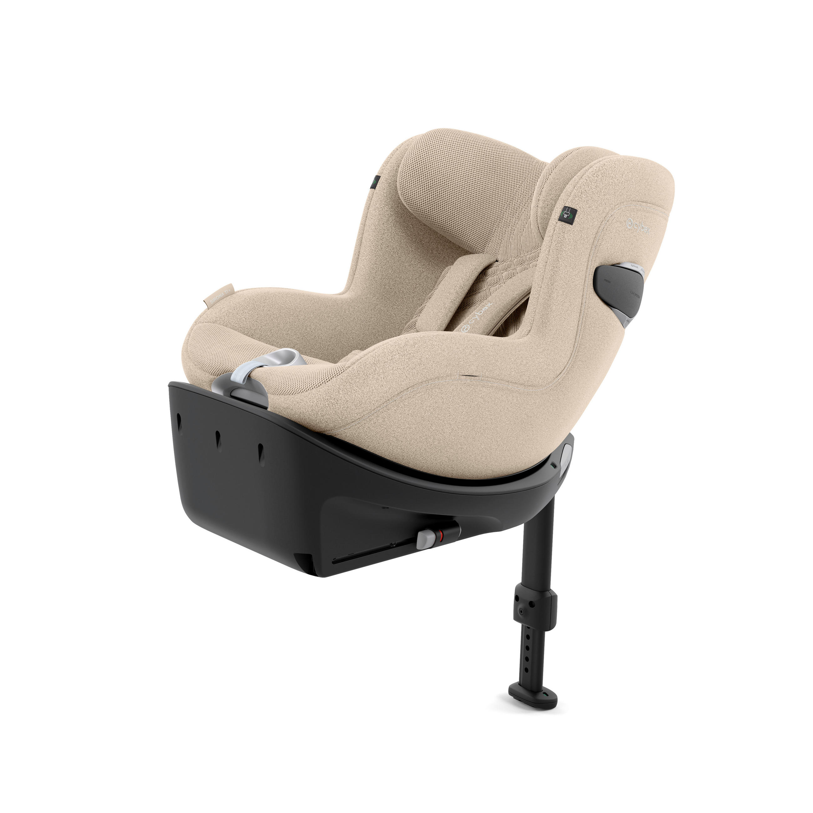 KINDERAUTOSITZ Sirona Ti Plus  - Beige, Basics, Kunststoff/Textil (71/44/75cm) - cybex PLATINUM