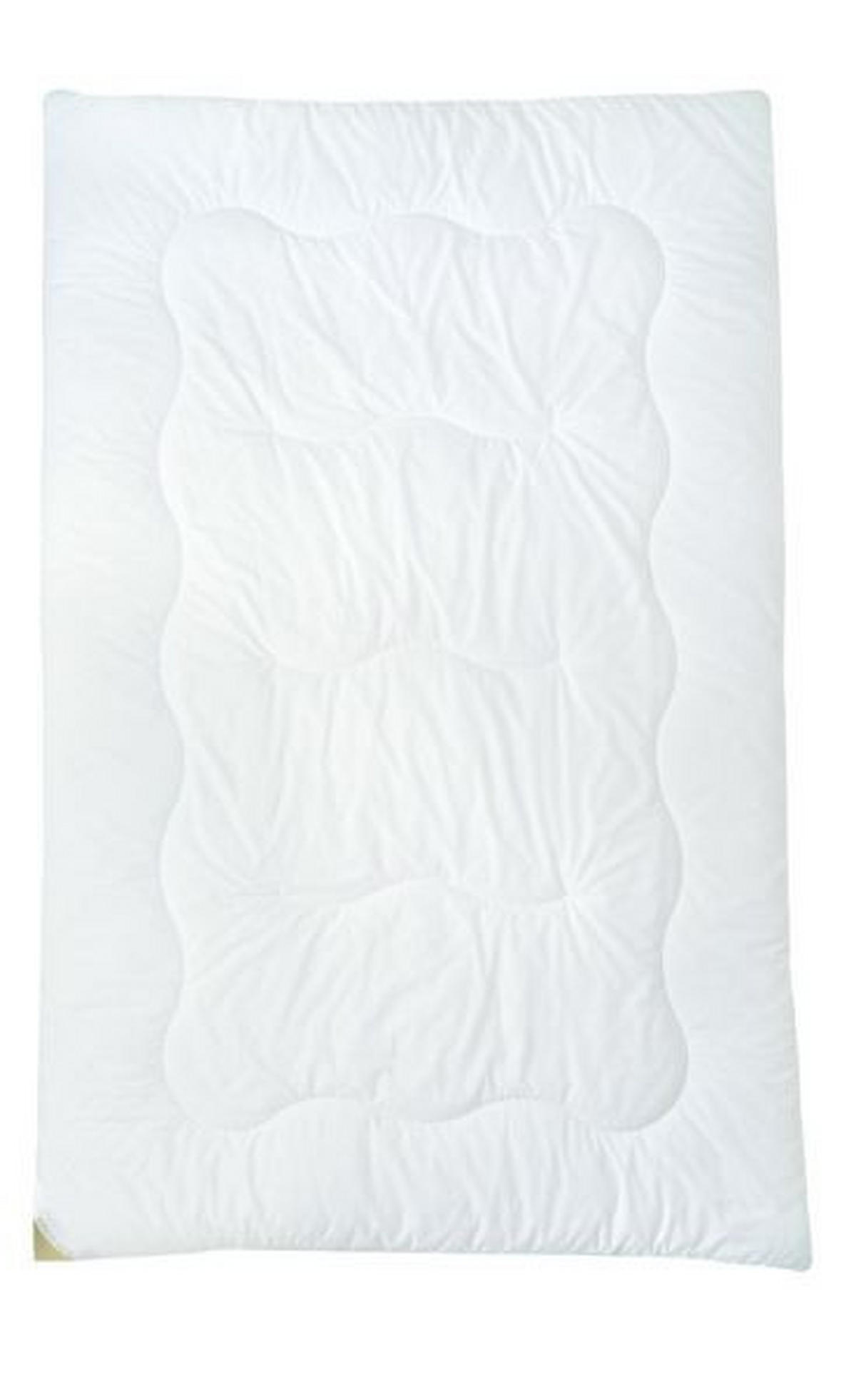 GANZJAHRESDECKE 140/220 cm  - Weiß, Basics, Textil (140/220cm) - Sleeptex