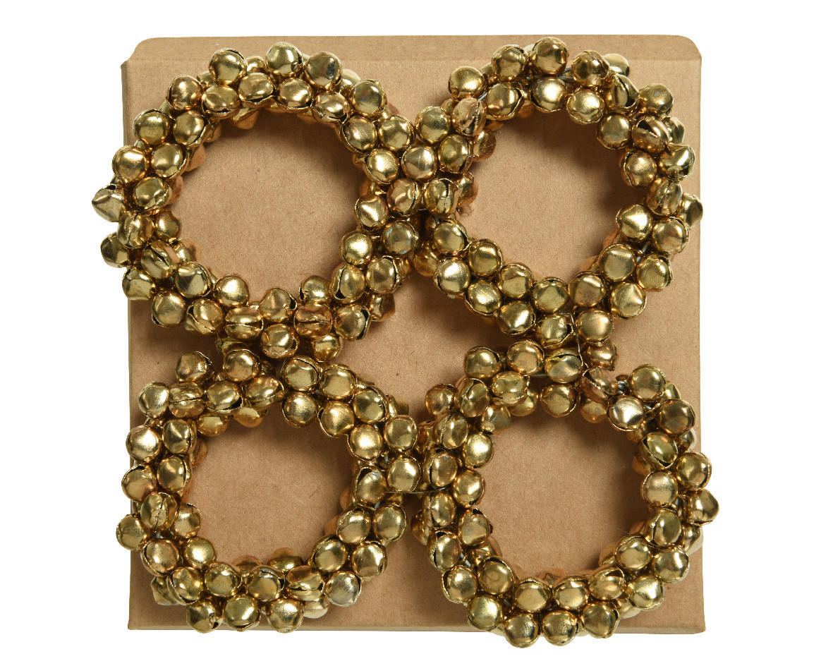 SERVIETTENRINGESET 6 cm   - Goldfarben, Basics (6cm)