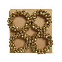 SERVIETTENRINGESET 6 cm   - Goldfarben, Basics (6cm)