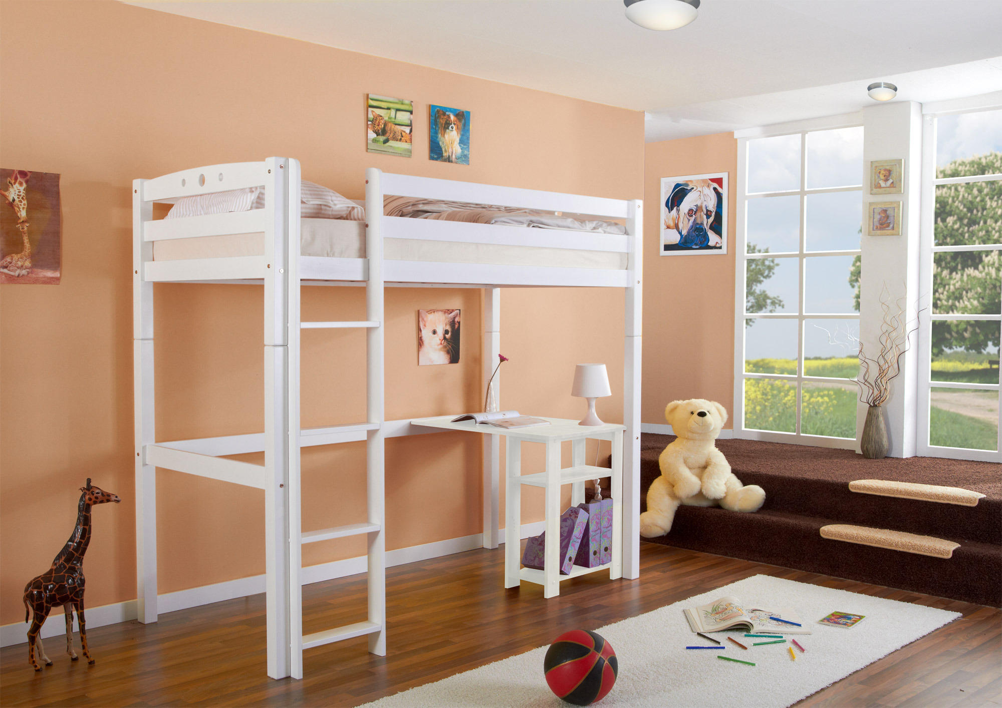 POGRAD - bela, Basics, les (90/200cm) - MID.YOU