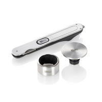 WEINZUBEHÖR-SET - Edelstahlfarben, Basics, Metall (19,3/4/9,2cm) - AdHoc