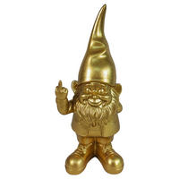 DEKOZWERG - Goldfarben, Basics, Kunststoff (16,5/16,5cm)