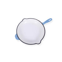 BRATPFANNE  - Blau, Basics, Metall (42,5/27/4,5cm) - Echtwerk