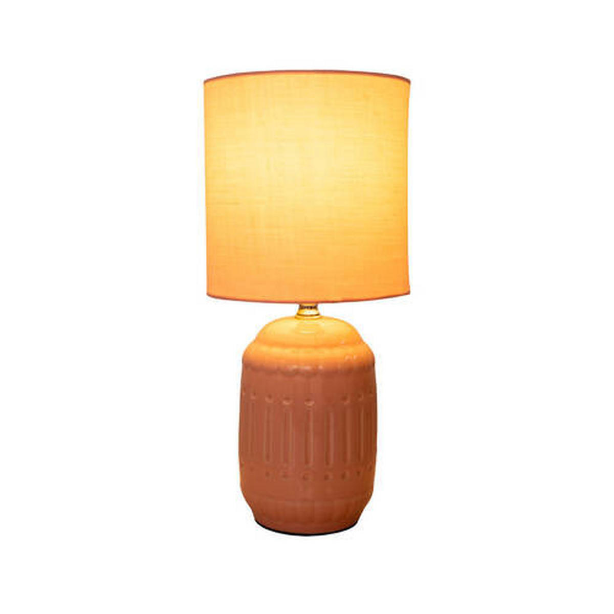 TISCHLEUCHTE   - Altrosa, Design, Keramik/Textil (30cm) - Näve