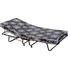 KLAPPBETT Metall, Textil 80/185 cm - Schwarz/Weiß, Design, Textil/Metall (80/185cm) - Carryhome KLAPPBETT Metall, Textil 80/185 cm - Schwarz/Weiß, Design, Textil/Metall (80/185cm) - Carryhome