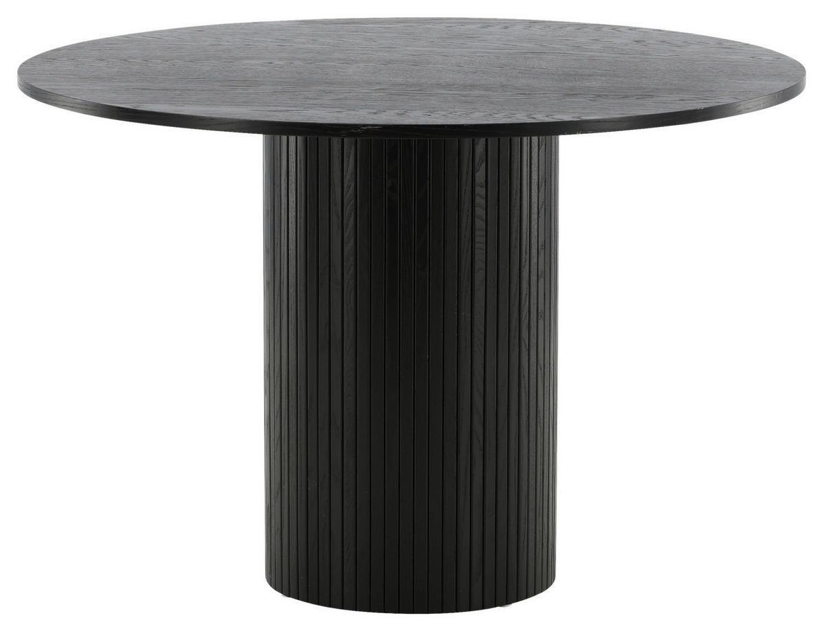 ESSTISCH in Holzwerkstoff 110/110/75 cm  - Schwarz, Design, Holzwerkstoff (110/110/75cm) - Livetastic