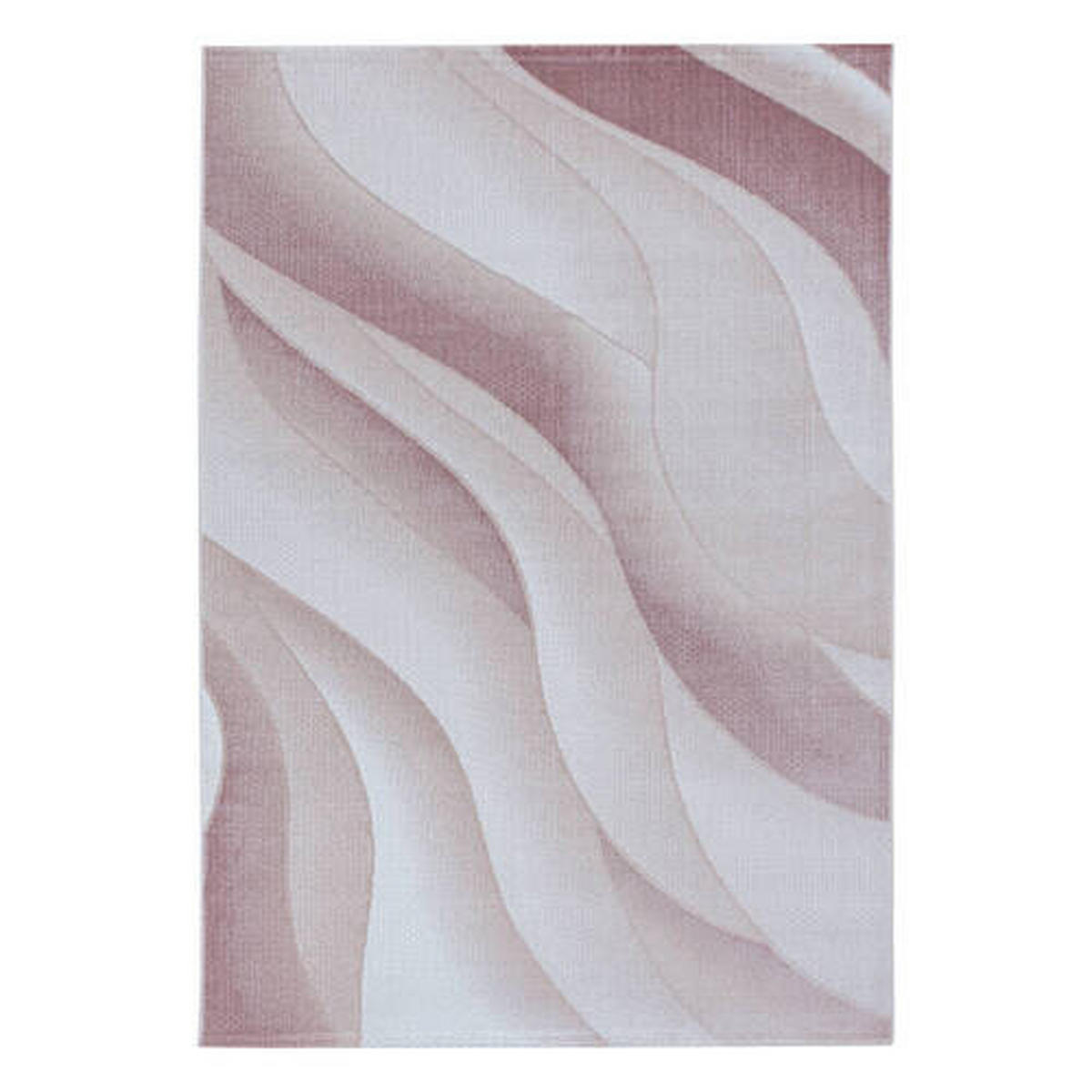 VÄVD MATTA 80/150 cm Costa 3523 Pink  - pink, Design, textil (80/150cm)