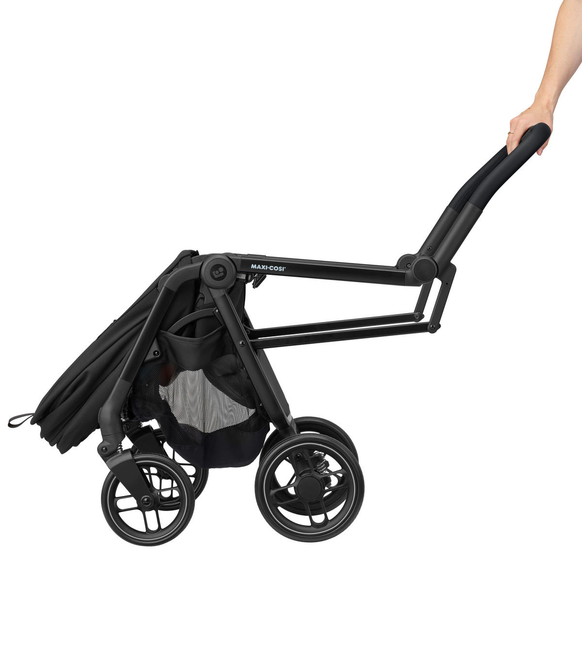 KIŠOBRAN KOLICA  Leona 2  - crna, Osnovno, metal/plastika (46,5/103,5/85,5cm) - Maxi-Cosi