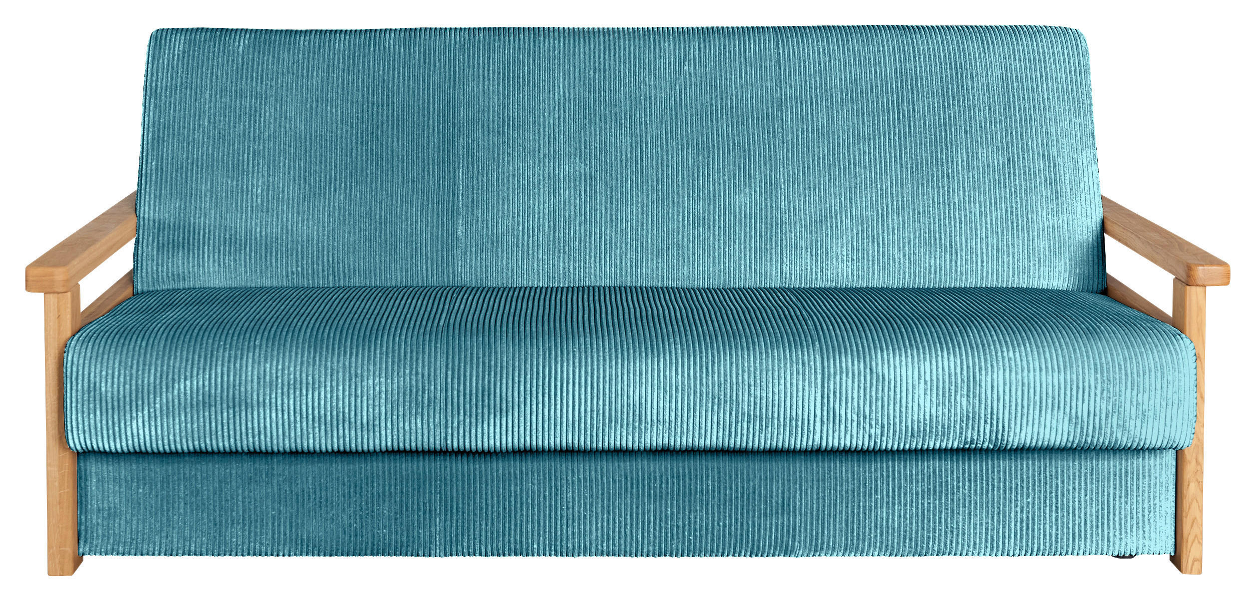 P & B Schlafsofa Malaga Hellblau 220x90x90 cm