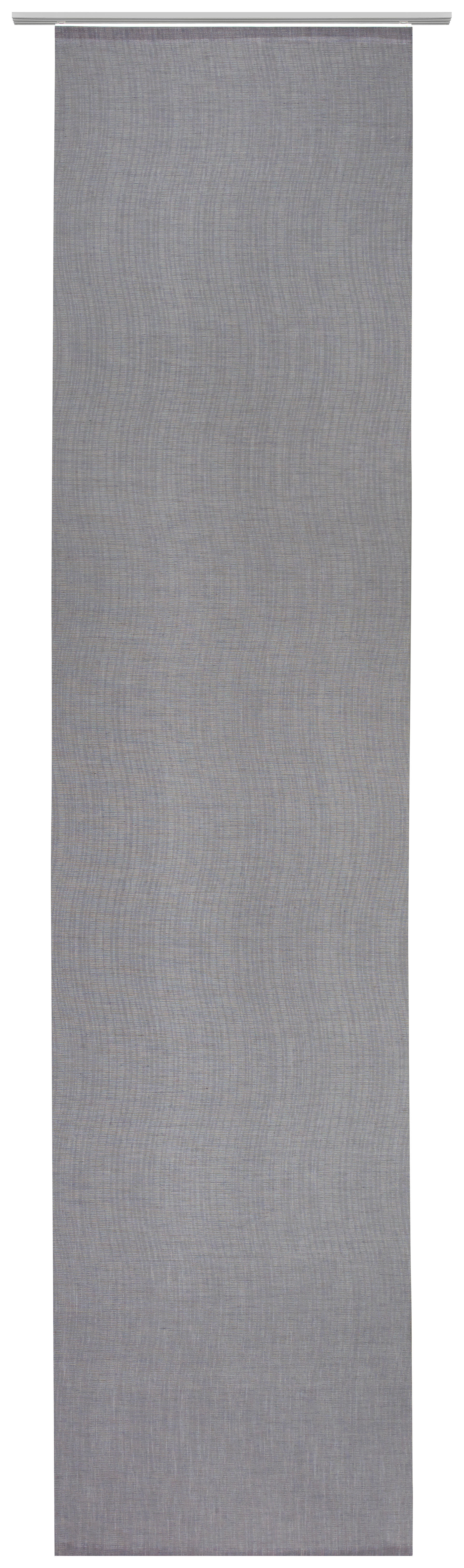 FLÄCHENVORHANG in Grau  - Grau, Design, Textil (60/255cm) - Novel