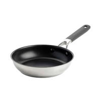 BRATPFANNE Classic Stainless Steel Keramikbeschichtung 20 cm  - Silberfarben, Basics, Kunststoff/Metall (20cm) - Kitchenaid