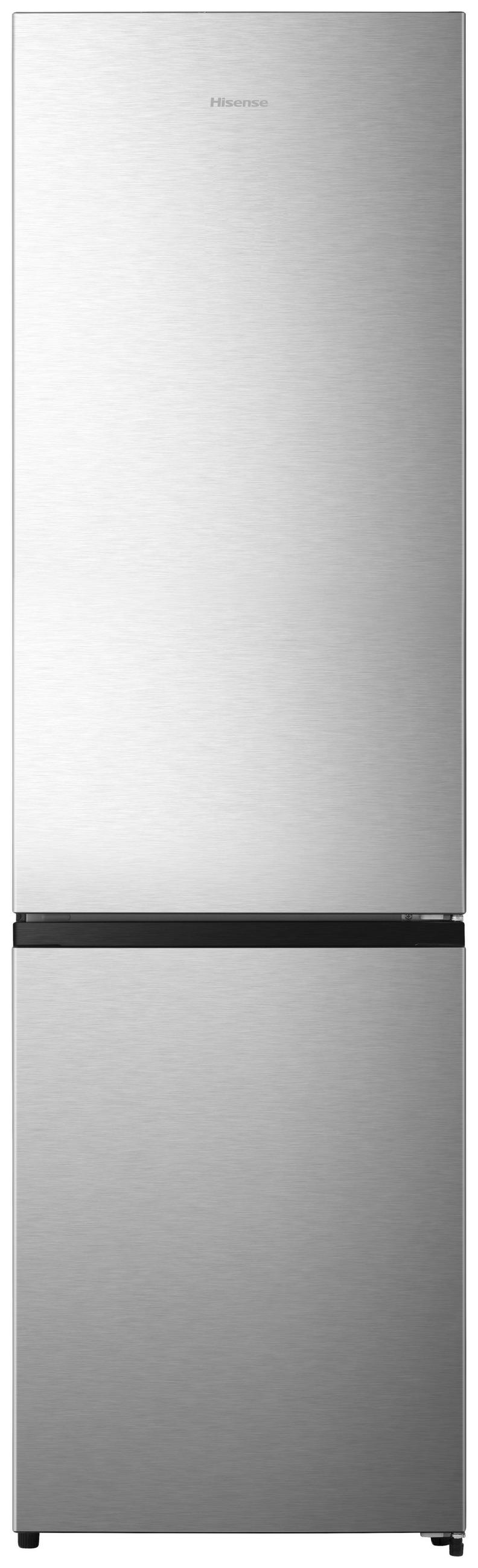 KÜHL-GEFRIER-KOMBINATION RB440N4ACA  - Edelstahlfarben, Basics, Glas/Kunststoff (59,5/201,7/57,9cm) - Hisense