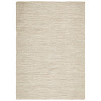 RUČNĚ TKANÝ KOBEREC, 160/230 cm, béžová - béžová, Natur, textil (160/230cm) - Linea Natura