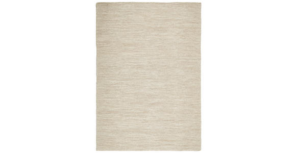 HANDWEBTEPPICH 160/230 cm Beige rechteckig  - Beige, Natur, Textil (160/230cm) - Linea Natura