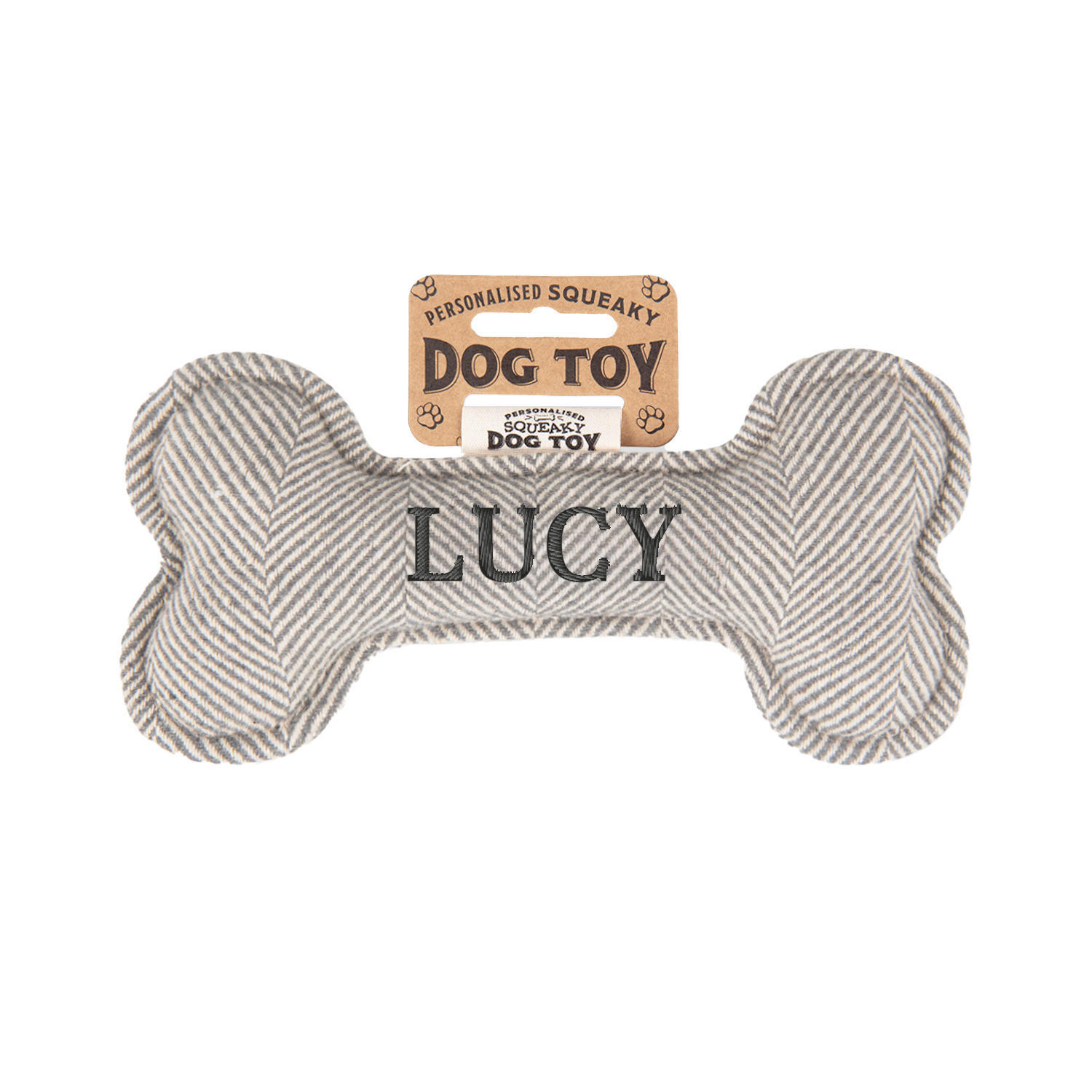 HUNDESPIELZEUG - Grau, Trend, Textil (20/4/10cm)