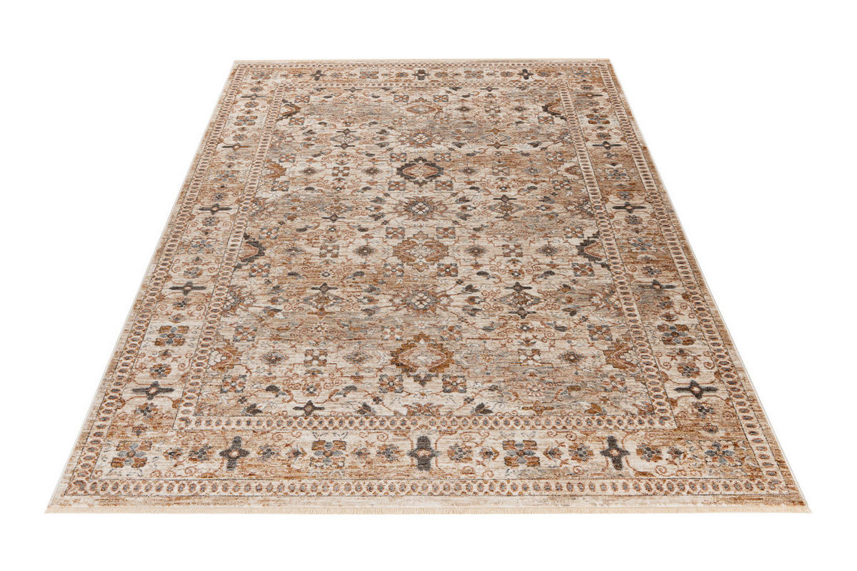 FLACHWEBETEPPICH 120/170 cm Beige  - Beige, Design, Textil (120/170cm) - Obsession