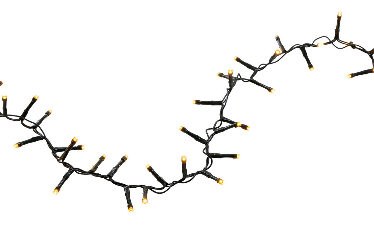 LICHTERKETTE 3400 cm  - Grün, KONVENTIONELL, Kunststoff (3400cm) - X-Mas