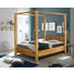 HIMMELBETT 180/200 cm in Eichefarben - Eichefarben, Natur, Holz (180/200cm) - Carryhome HIMMELBETT 180/200 cm in Eichefarben - Eichefarben, Natur, Holz (180/200cm) - Carryhome