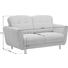 ZWEISITZER-SOFA Hellbraun - Hellbraun, Design, Holz/Textil (154/90/93cm) - Hom`in ZWEISITZER-SOFA Hellbraun - Hellbraun, Design, Holz/Textil (154/90/93cm) - Hom`in