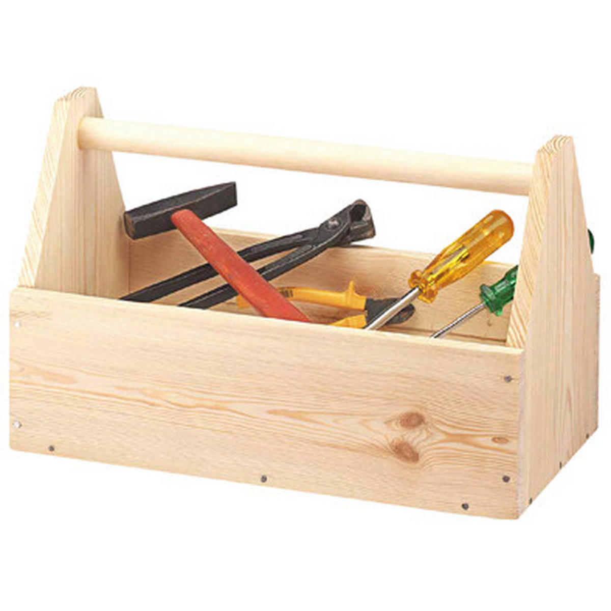 KISTE     - Kieferfarben, Basics, Holz (42/26/21cm) - Kesper