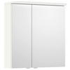 SPIEGELSCHRANK 70/72,3/17 cm  - Chromfarben/Weiß, KONVENTIONELL, Glas/Holzwerkstoff (70/72,3/17cm) - Pelipal