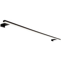 AUFBAULEUCHTE 60/3,7/11,5 cm  - Schwarz, Design, Kunststoff (60/3,7/11,5cm) - Novel