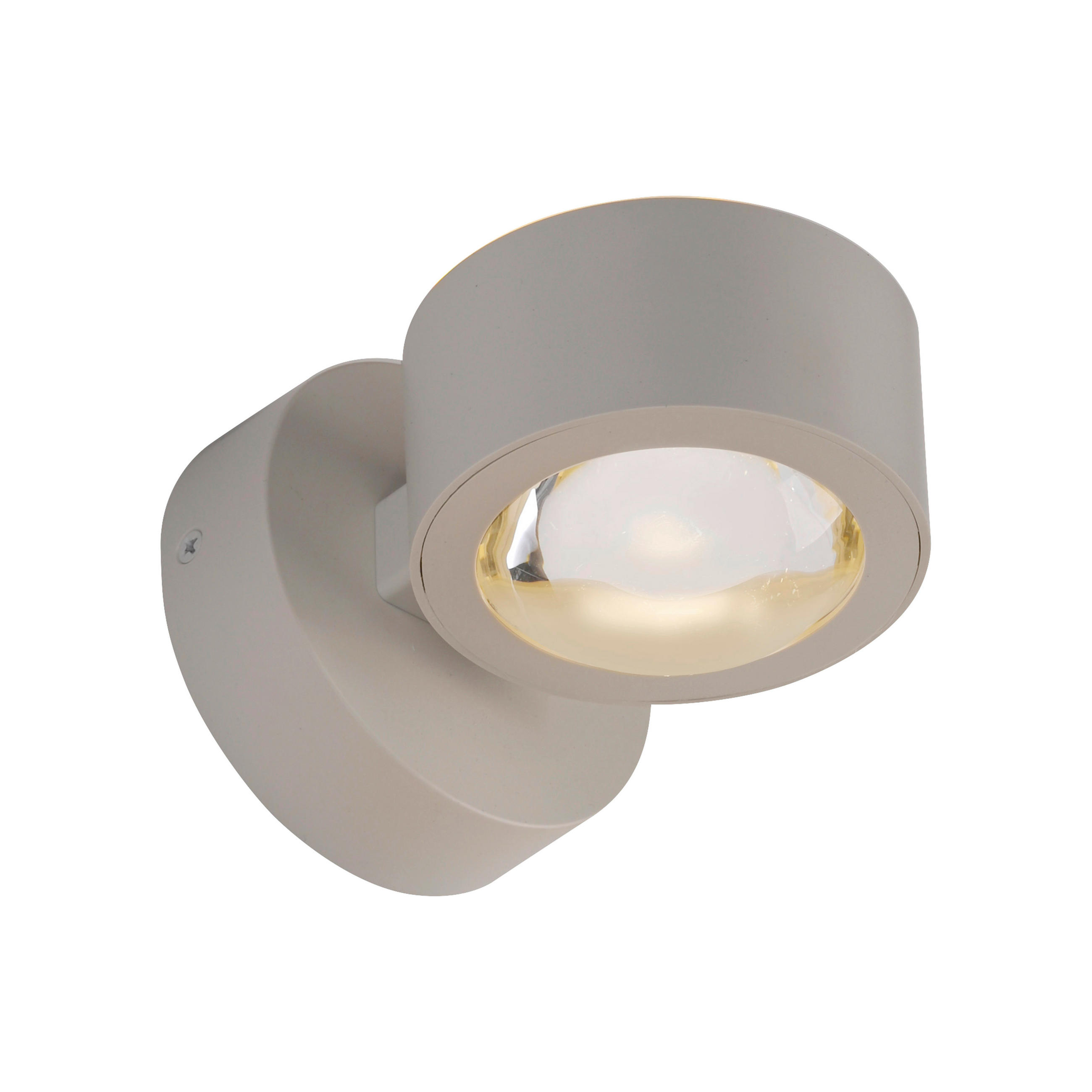 Schöner Wohnen Led-Wandleuchte Chia Sand 9x9x12.4 cm