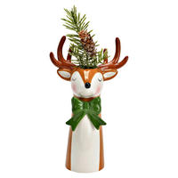 VASE  - Multicolor, Basics, Keramik (14,0/24,0/10,0cm)