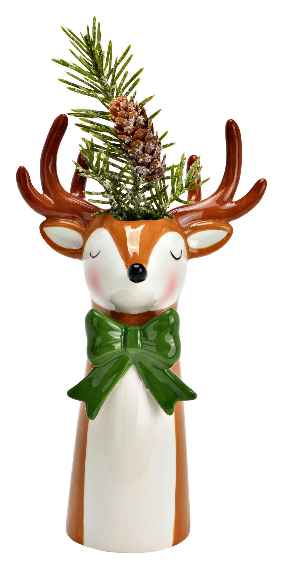 VASE  - Multicolor, Basics, Keramik (14,0/24,0/10,0cm)