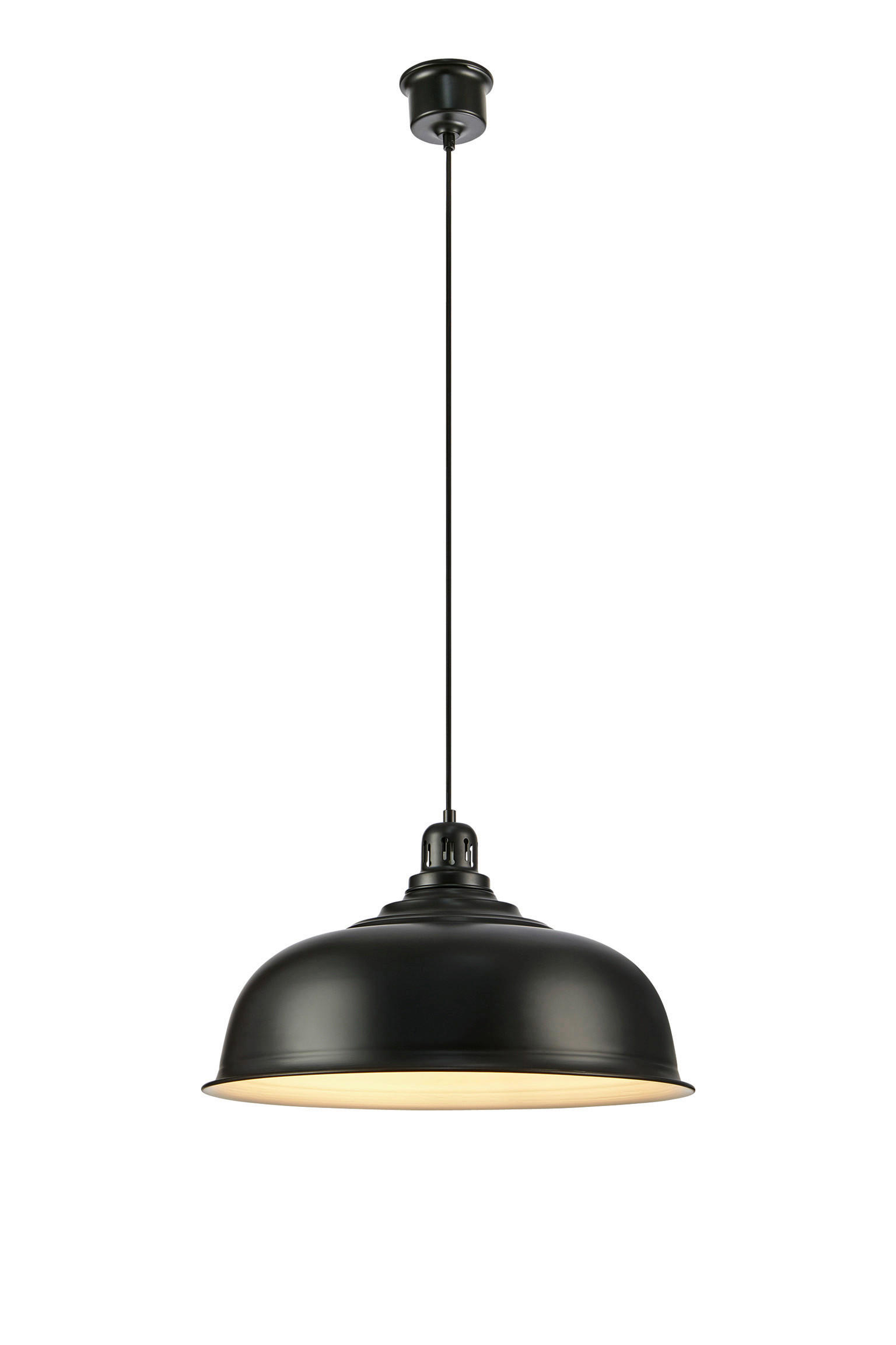 DECKENLEUCHTE 50/29 cm   - Schwarz, Basics, Metall (50/29cm) - Markslöjd