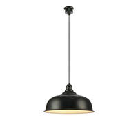 DECKENLEUCHTE  50/29 cm    - Schwarz, Basics, Metall (50/29cm) - Markslöjd