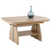 COUCHTISCH 108-157/67/53-69 cm rechteckig Sonoma Eiche  - Sonoma Eiche, KONVENTIONELL, Holzwerkstoff (108-157/67/53-69cm) - Boxxx
