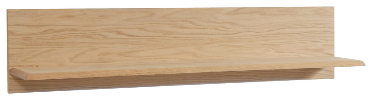 WOHNWAND  in Eichefarben  303/209/51 cm  - Eichefarben/Silberfarben, Design, Glas/Holz (303/209/51cm) - Livetastic