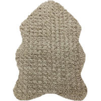 KUNSTFELL 60/90 cm  - Taupe, MODERN, Leder/Textil (60/90cm) - Boxxx
