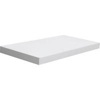 STENSKA POLICA - bela, Design, leseni material (80/3,8/23,5cm) - Carryhome
