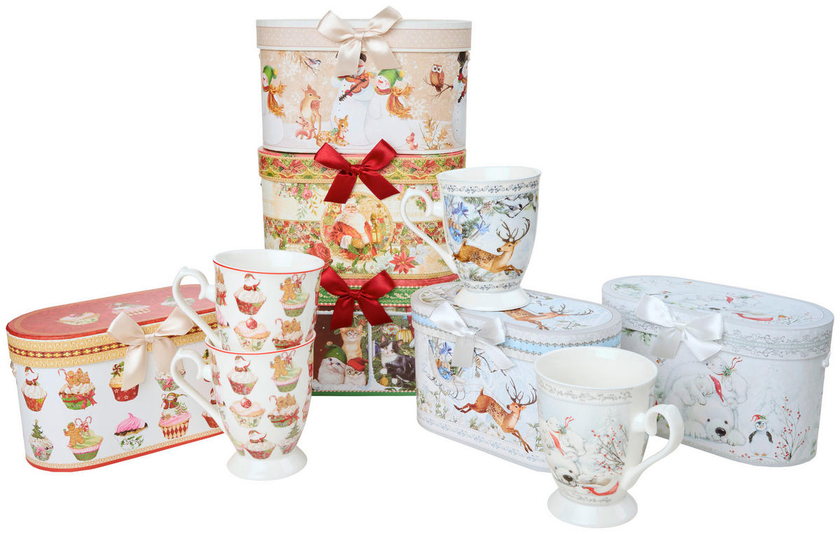 HRNČEK NA KÁVU  320 ml   - Lifestyle, keramika (320ml) - X-Mas