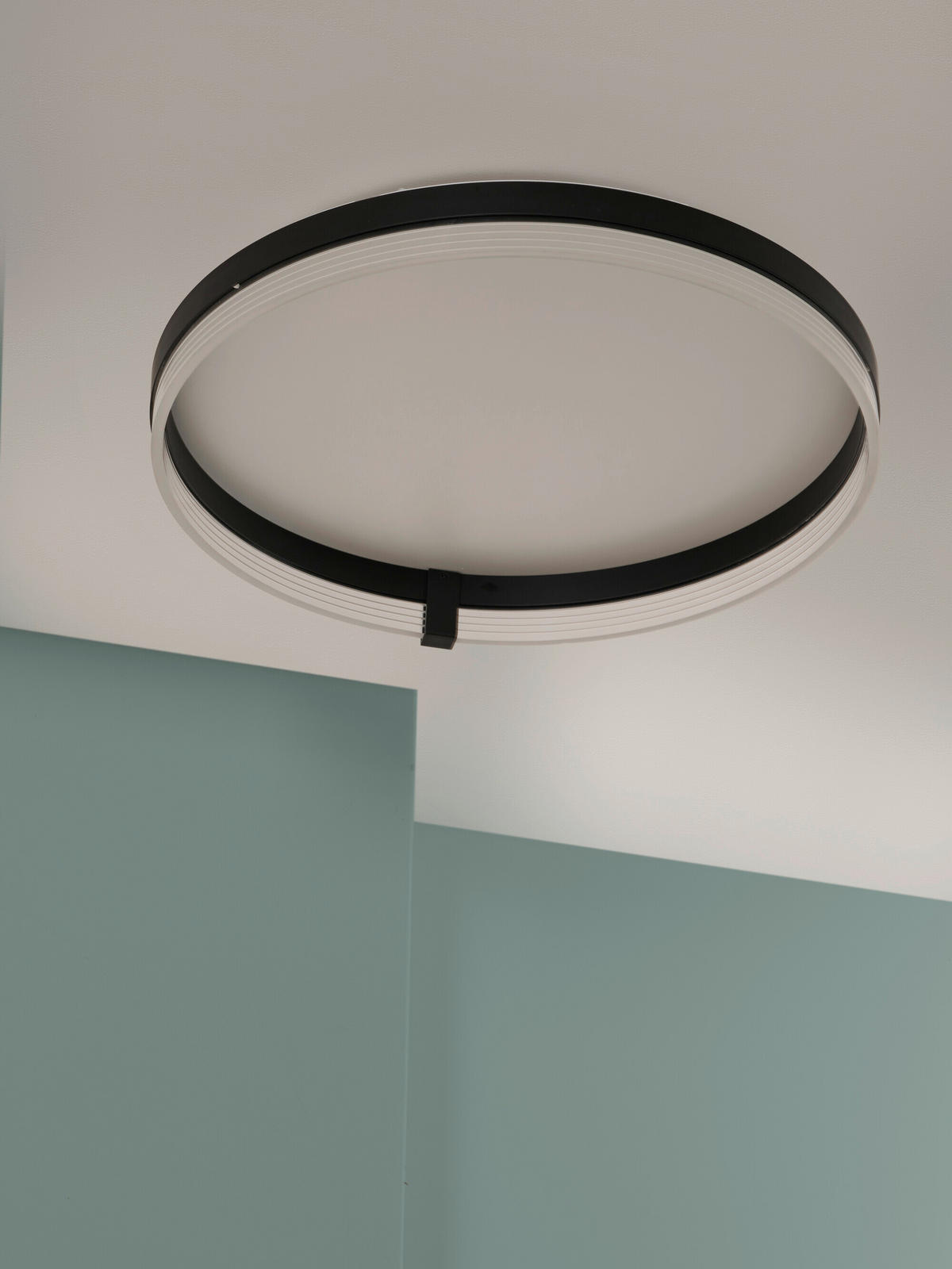 LED-DECKENLEUCHTE 50/9,4 cm   - Schwarz, Design, Kunststoff (50/9,4cm) - Osram