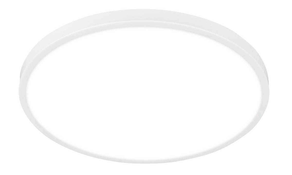 LED-DECKENLEUCHTE Kaida 33/6 cm   - Weiß, Basics, Kunststoff/Metall (33/6cm)