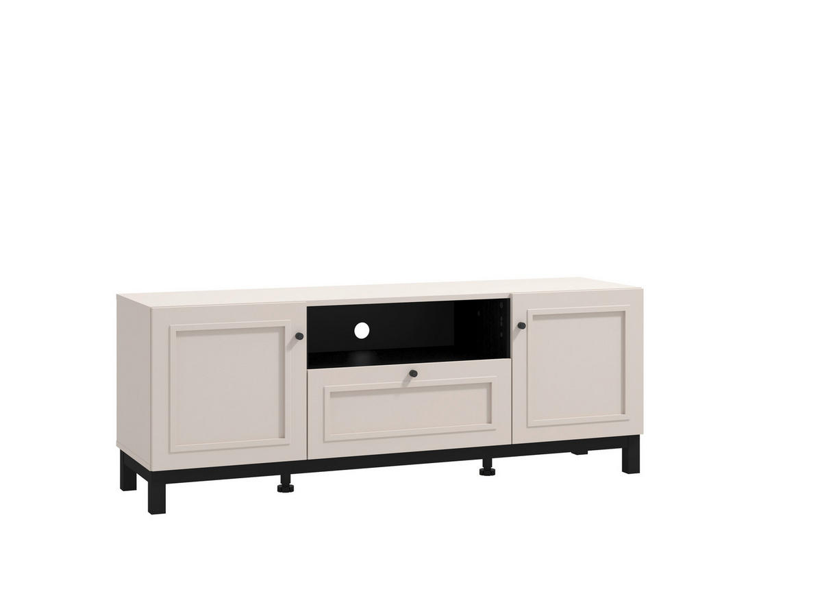 TV-ELEM 154/57/42 cm  - kasmír, Basics, faalapú anyag (154/57/42cm) - Ti'me