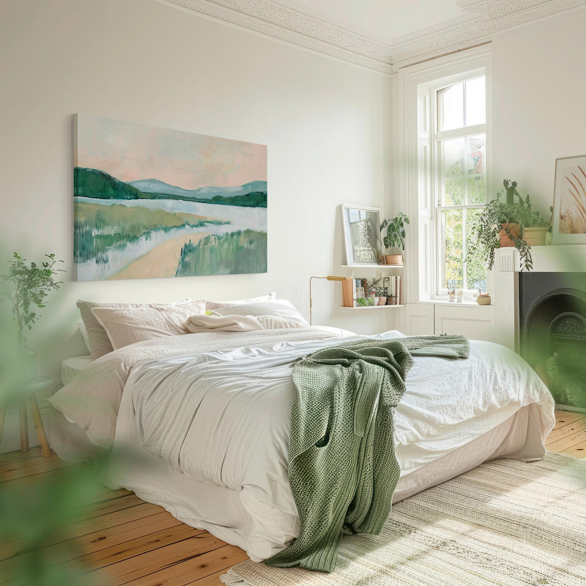 LEINWANDBILD Landschaft & Natur 70/100 cm  - Multicolor, Basics, Holz/Textil (70/100cm)