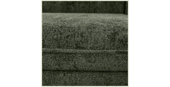 SCHLAFSOFA Chenille Olivgrün  - Schwarz/Olivgrün, KONVENTIONELL, Holz/Textil (238/99/108cm) - Carryhome