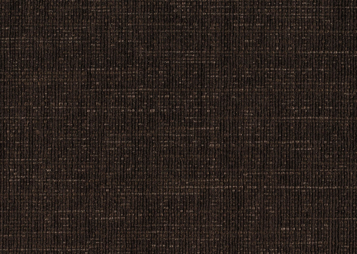 ECKSOFA in Chenille Dunkelbraun  227/208 cm  - Dunkelbraun/Alufarben, KONVENTIONELL, Textil/Metall (227/208cm) - Sedda