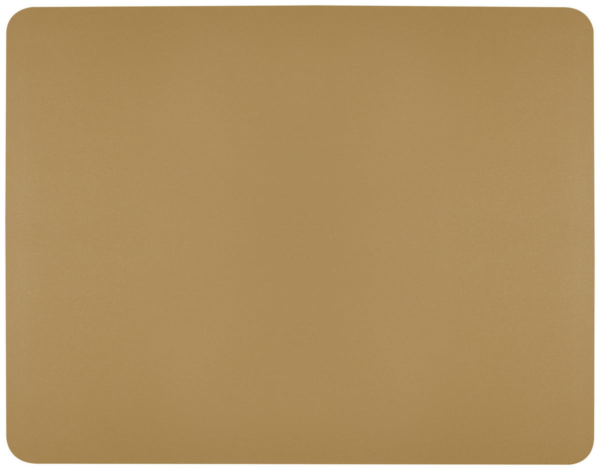 PROSTÍRÁNÍ, polyvinylchlorid (PVC),  - barvy zlata, Basics, textil (45/35/0,18cm) - Ambia Home